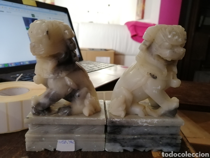 Arte: Dos leones chinos Fu/Foo - Foto 1