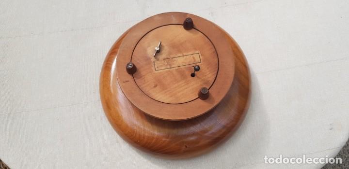 Arte: CENTRO DE MESA MUSICAL EN MADERA REDONDO - Foto 8
