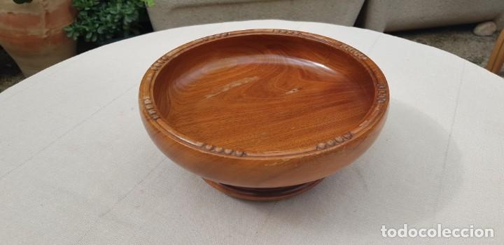 Arte: CENTRO DE MESA MUSICAL EN MADERA REDONDO - Foto 12