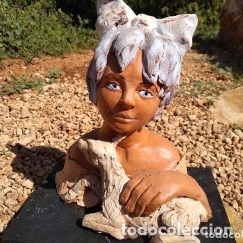 Arte: escultura con cabrita - Foto 1