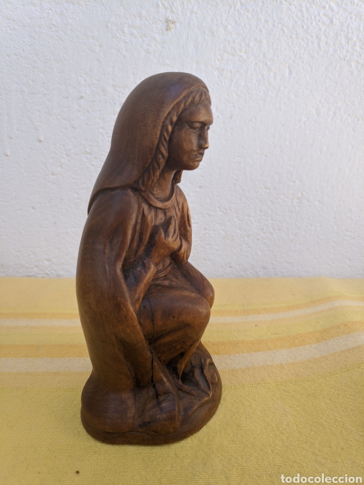 Arte: Virgen madera tallada a mano - Foto 1