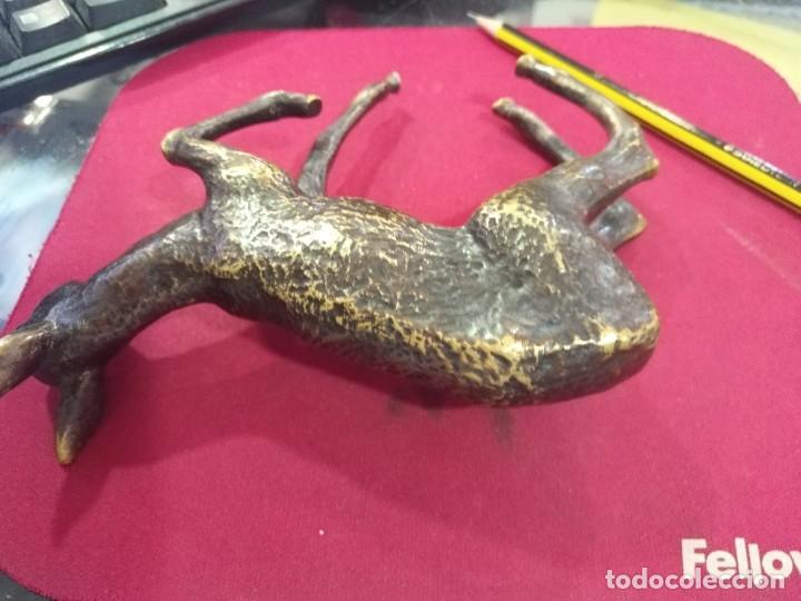 Arte: bronce cervatillo figura - Foto 2
