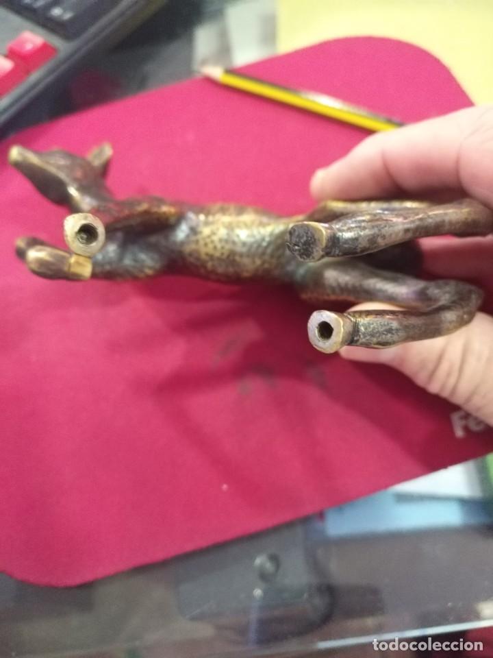 Arte: bronce cervatillo figura - Foto 3