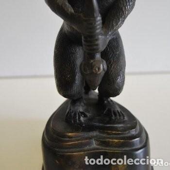 Arte: Figura Mono de Bali en Bronce - Foto 5