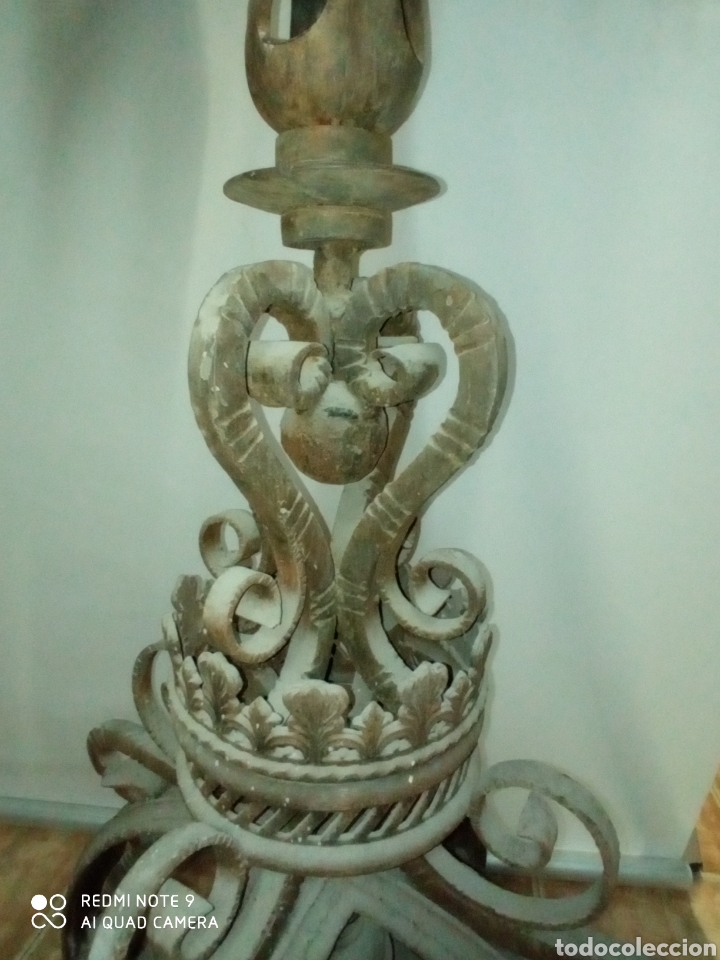 Arte: Espectacular escultura de forja artesanal de la primera década del siglo XX. historia en descripción - Foto 5 - 214857851