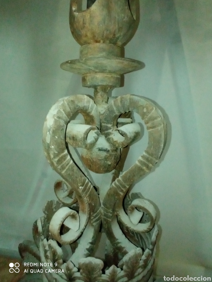Arte: Espectacular escultura de forja artesanal de la primera década del siglo XX. historia en descripción - Foto 14 - 214857851