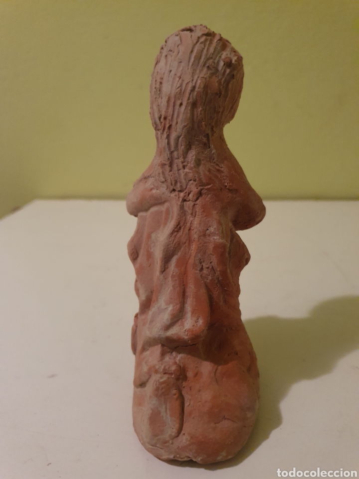 Arte: VIRGEN REALIZADA EN TERRACOTA - Foto 3