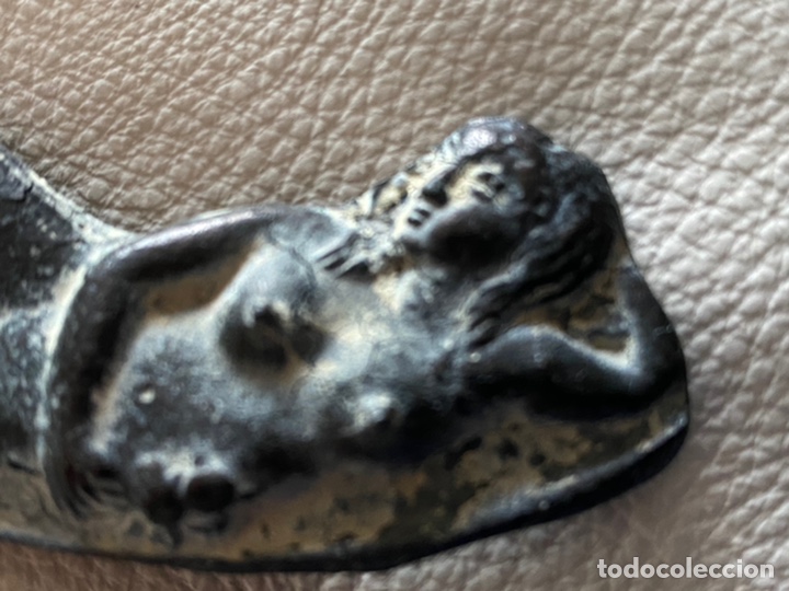 Arte: Figura de mujer de bronce 8 ctm - Foto 3