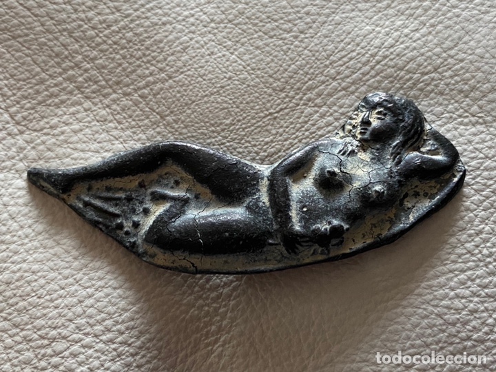 Arte: Figura de mujer de bronce 8 ctm - Foto 1