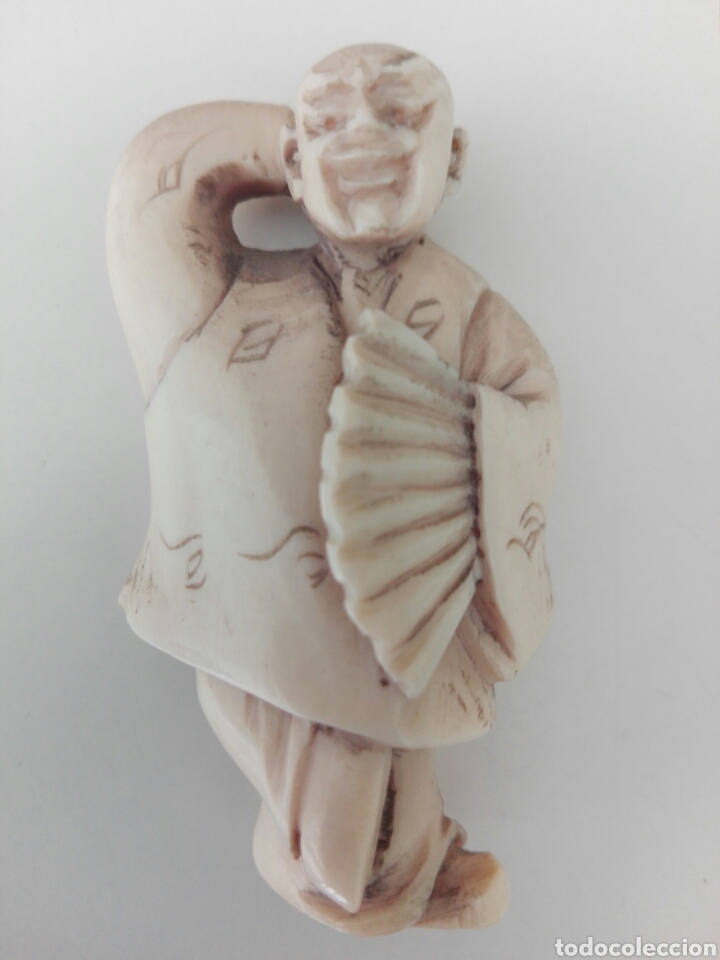 Arte: Antiguo Netsuke marfil (5 cm) - Foto 1