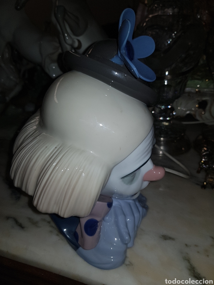 Arte: Payaso con flor de Lladro. - Foto 3