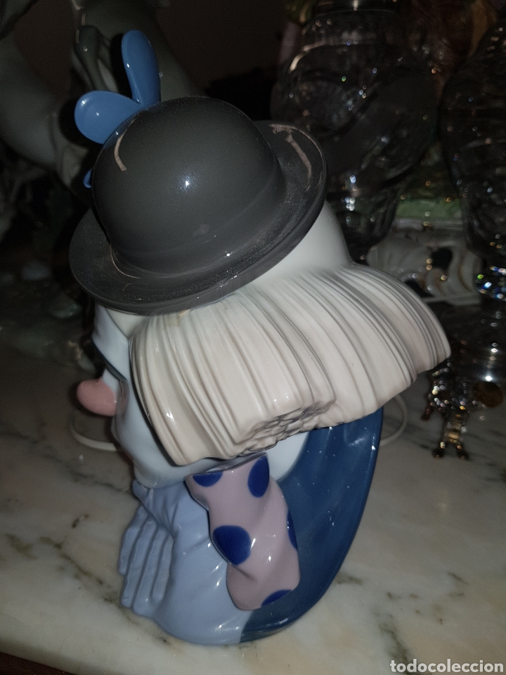 Arte: Payaso con flor de Lladro. - Foto 1