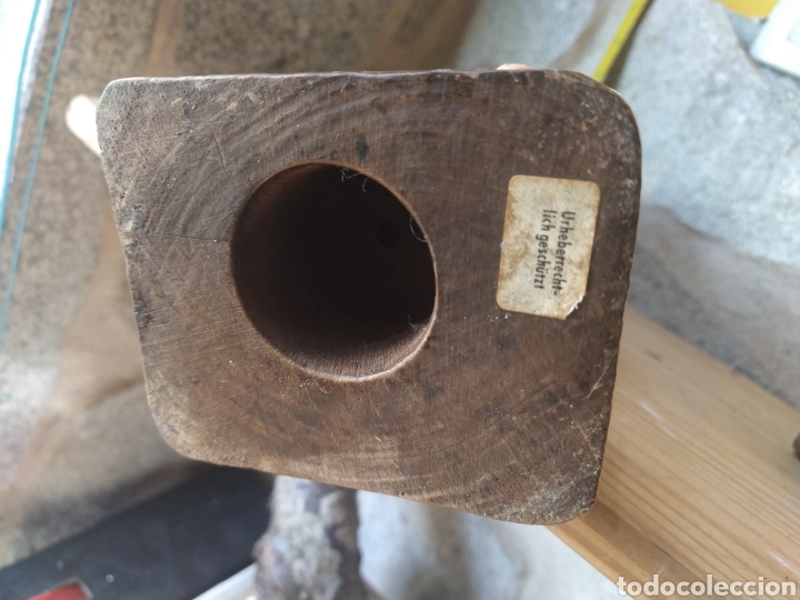 Arte: Santo con libro, madera antiguo - Foto 3
