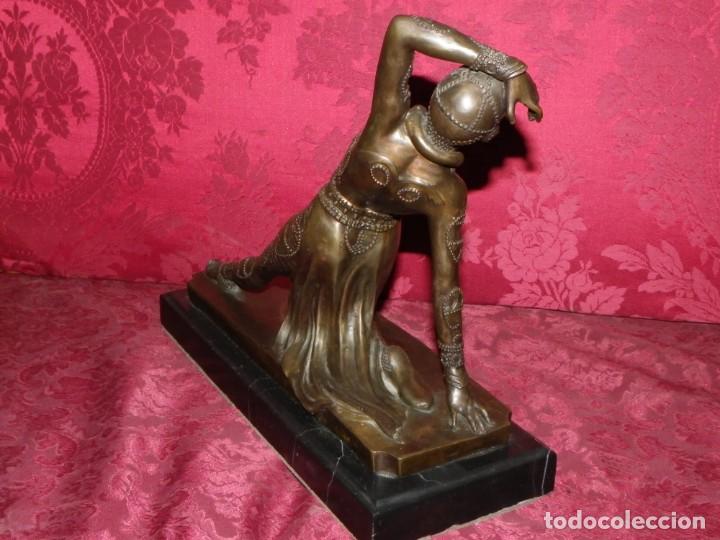 Arte: Bailarina Art Dec&oacute; bronce - Foto 12