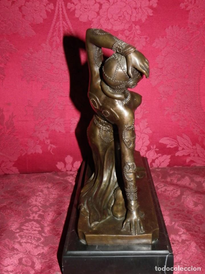 Arte: Bailarina Art Dec&oacute; bronce - Foto 13