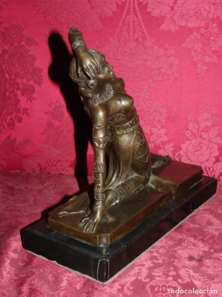 Arte: Bailarina Art Dec&oacute; bronce - Foto 14