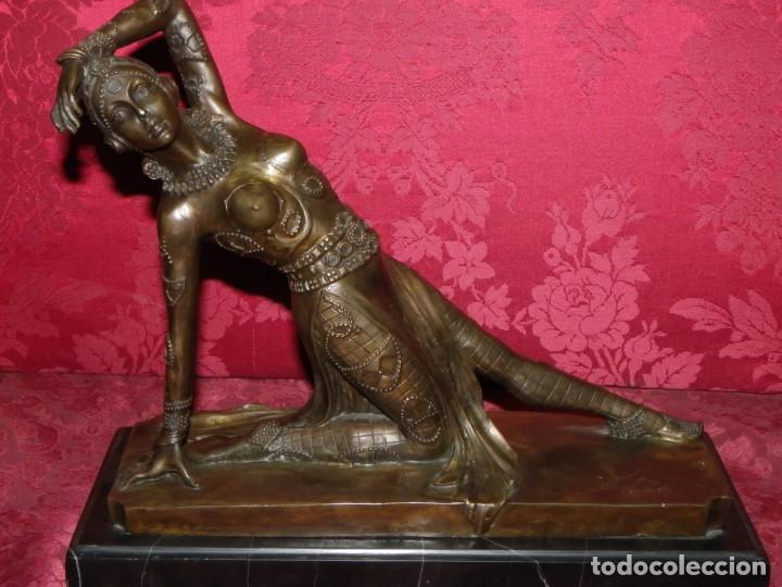 Arte: Bailarina Art Dec&oacute; bronce - Foto 15
