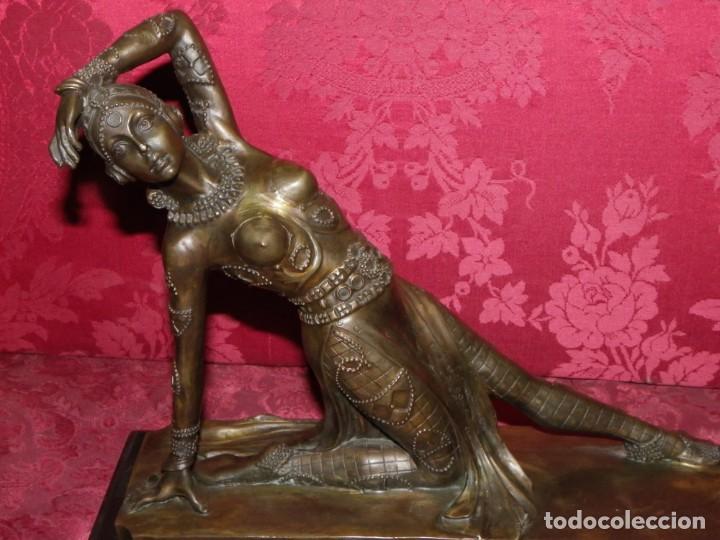 Arte: Bailarina Art Dec&oacute; bronce - Foto 16