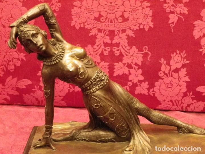 Arte: Bailarina Art Dec&oacute; bronce - Foto 17