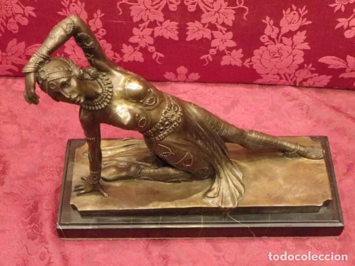 Arte: Bailarina Art Dec&oacute; bronce - Foto 18