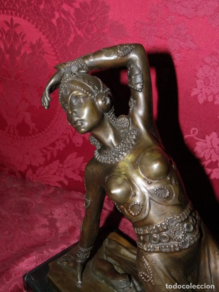 Arte: Bailarina Art Dec&oacute; bronce - Foto 33