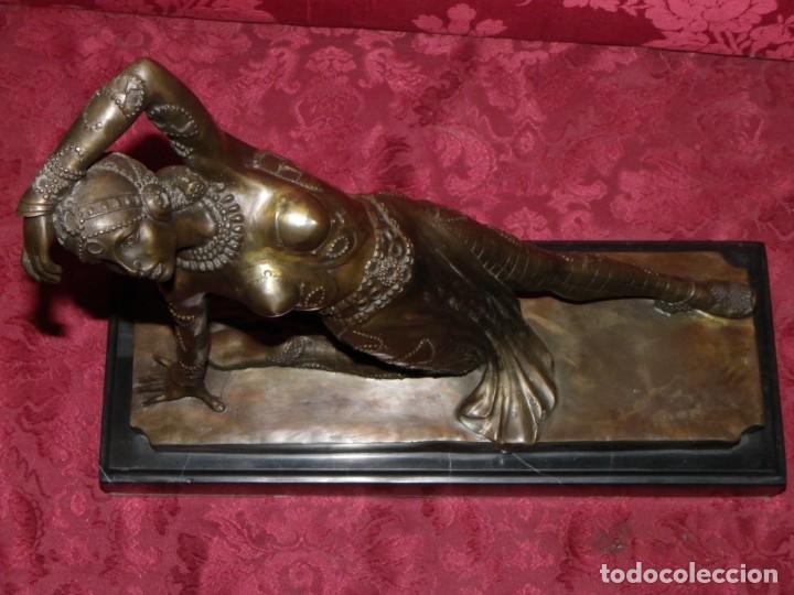 Arte: Bailarina Art Dec&oacute; bronce - Foto 49