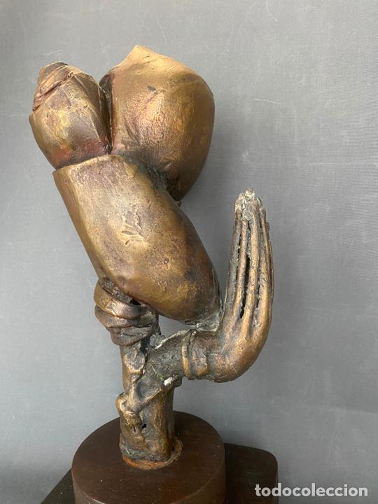 Art: escultura en bronce , abstracci&oacute;n , XOCHITL , 40 cm. M&eacute;xico , R162