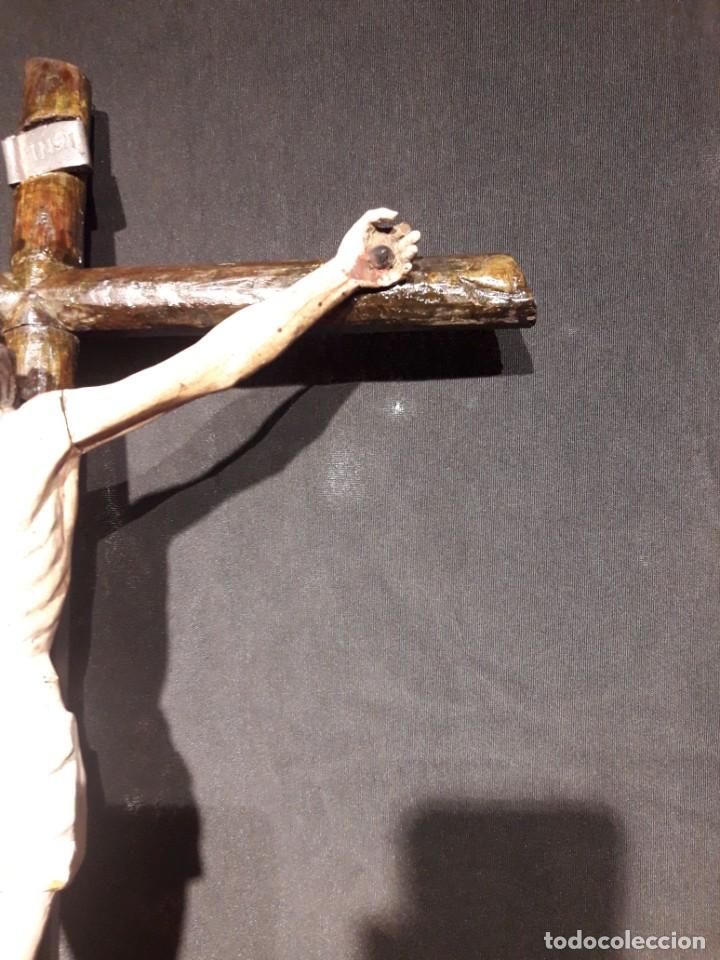Arte: Crucifijo talla madera - Foto 5
