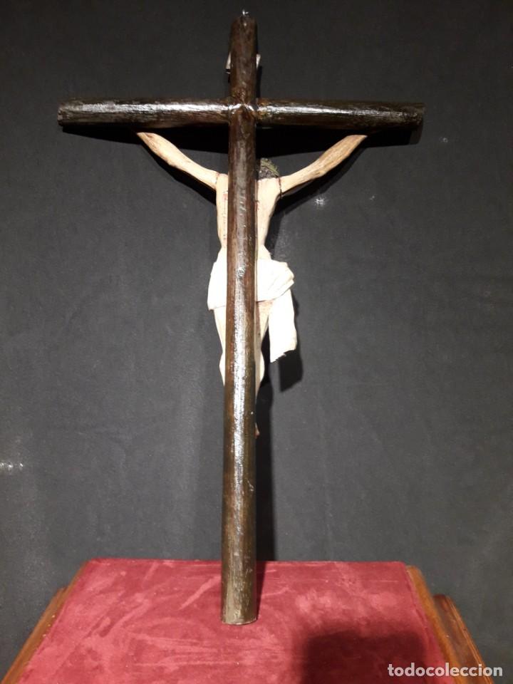 Arte: Crucifijo talla madera - Foto 6