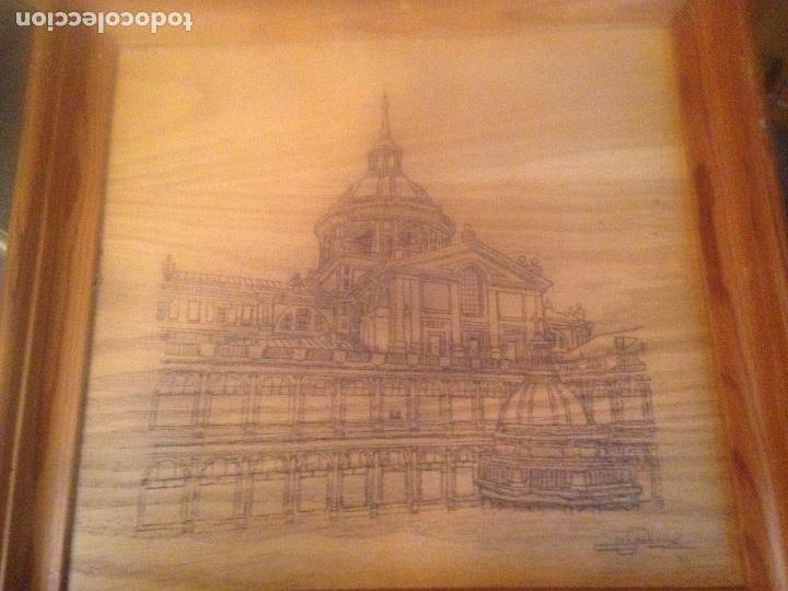 Arte: Pirograbado escorial madera - Foto 1