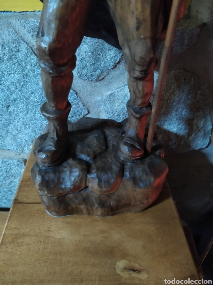 Arte: Peregrino madera tallada - Foto 5