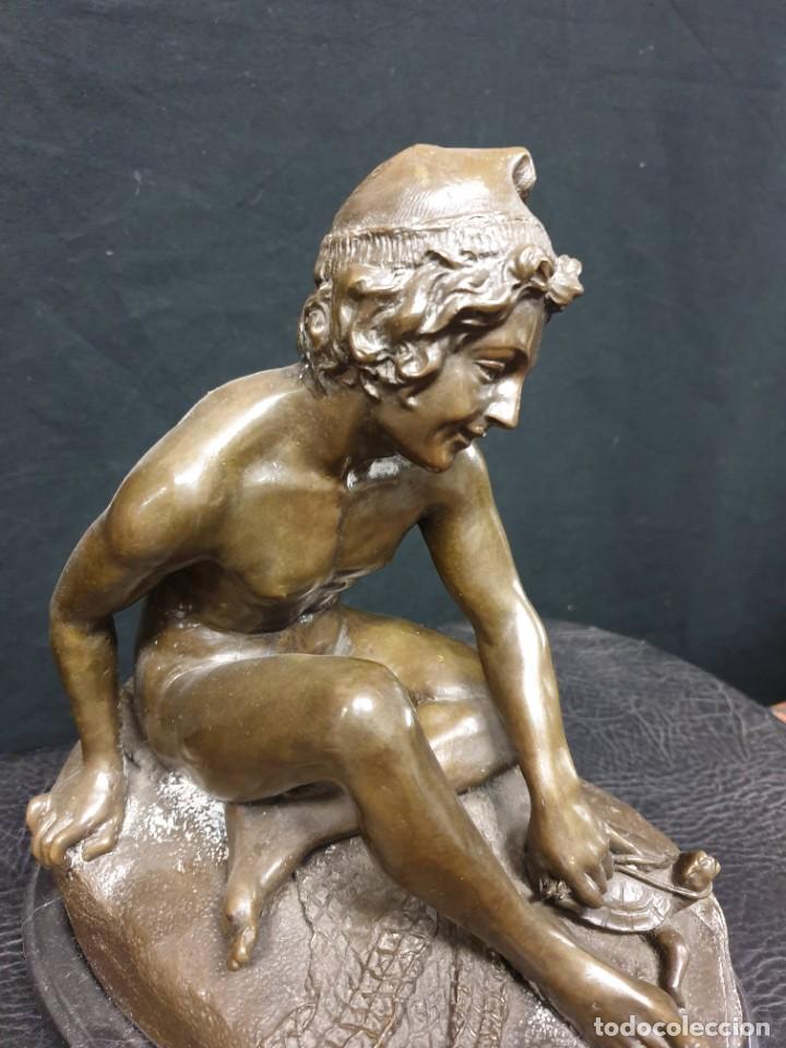 Arte: Muchacho con tortuga - Foto 5
