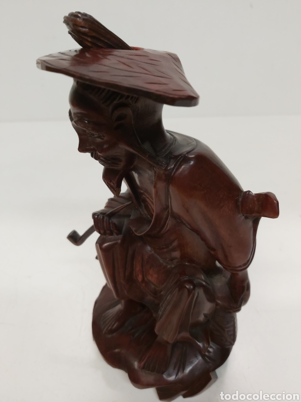 Arte: Figura madera china - Foto 6