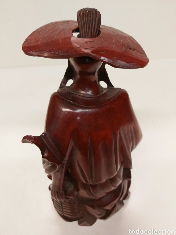 Arte: Figura madera china - Foto 7