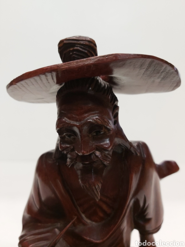 Arte: Figura madera china - Foto 8