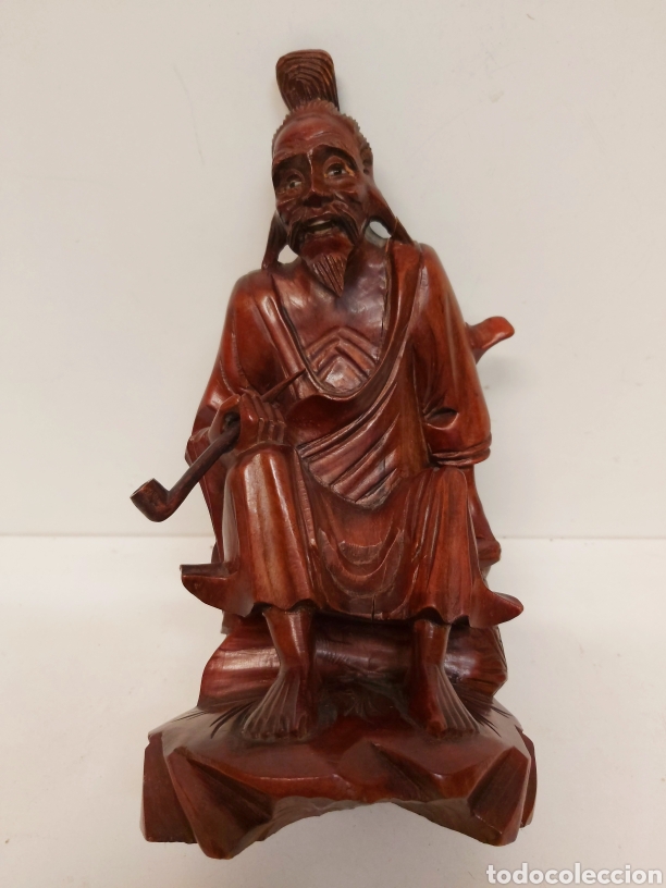 Arte: Figura madera china - Foto 1