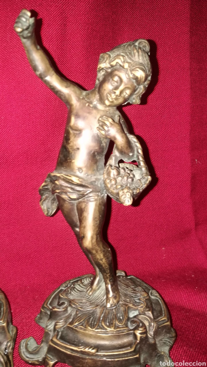 Arte: ANTIGUAS FIGURAS DE BRONCES - Foto 2