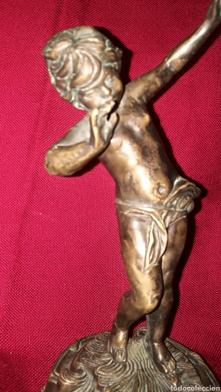 Arte: ANTIGUAS FIGURAS DE BRONCES - Foto 4