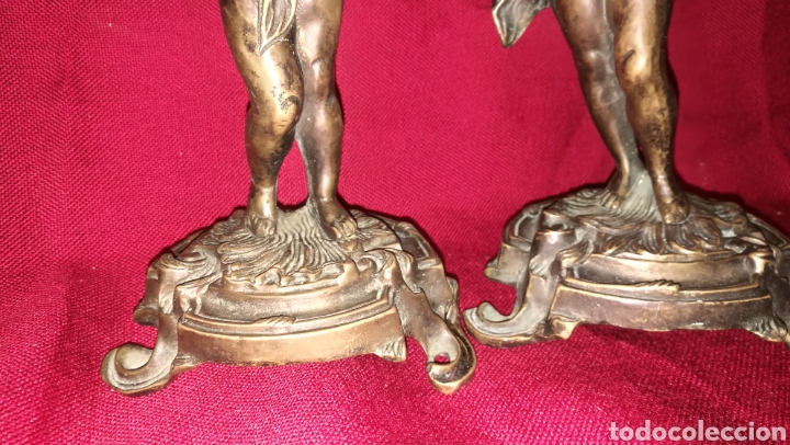 Arte: ANTIGUAS FIGURAS DE BRONCES - Foto 7