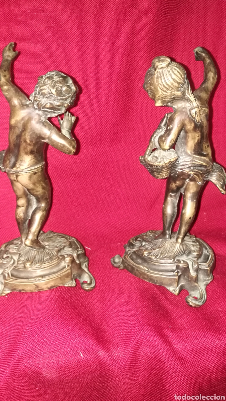 Arte: ANTIGUAS FIGURAS DE BRONCES - Foto 8