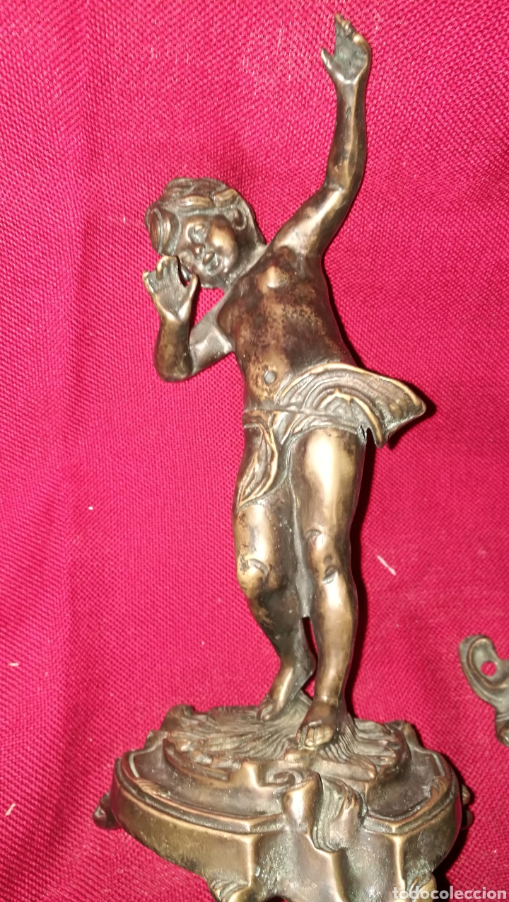 Arte: ANTIGUAS FIGURAS DE BRONCES - Foto 11