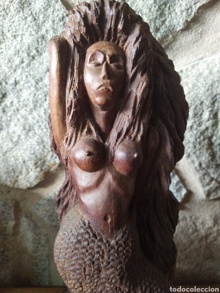 Arte: Sirena madera - Foto 3