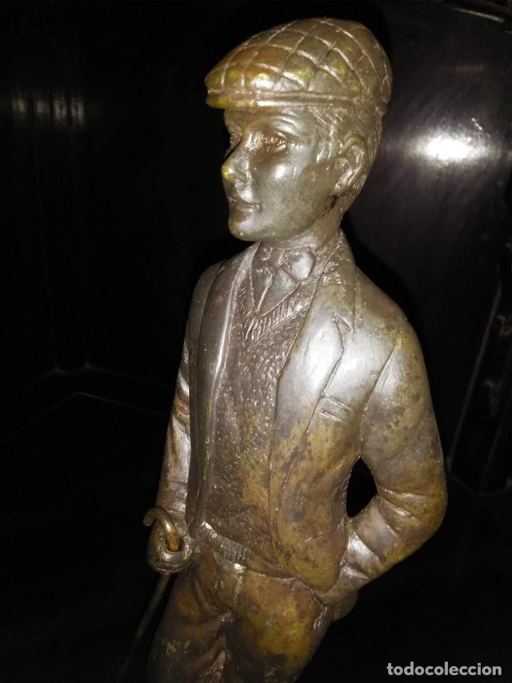 Arte: British farmer. Bronce antiguo - Foto 4