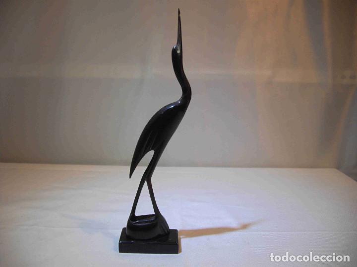 Arte: FIGURA GARZA EBANO - Foto 1