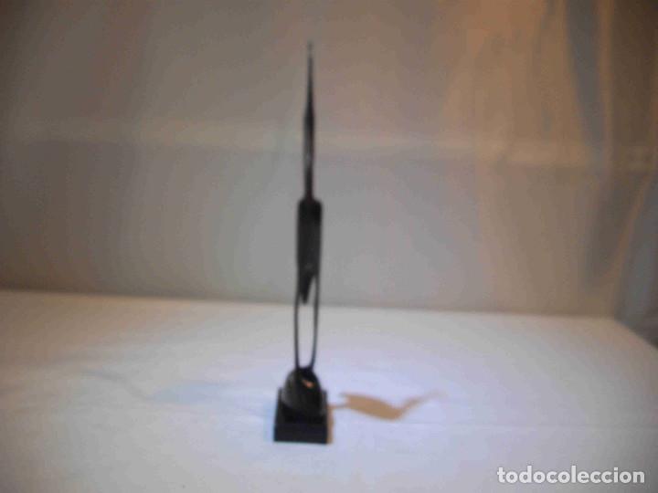 Arte: FIGURA GARZA EBANO - Foto 2