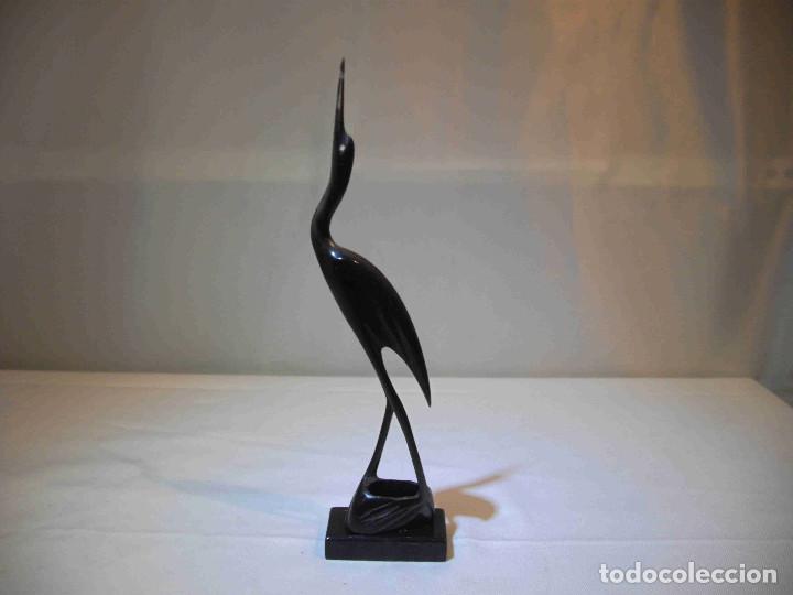Arte: FIGURA GARZA EBANO - Foto 3