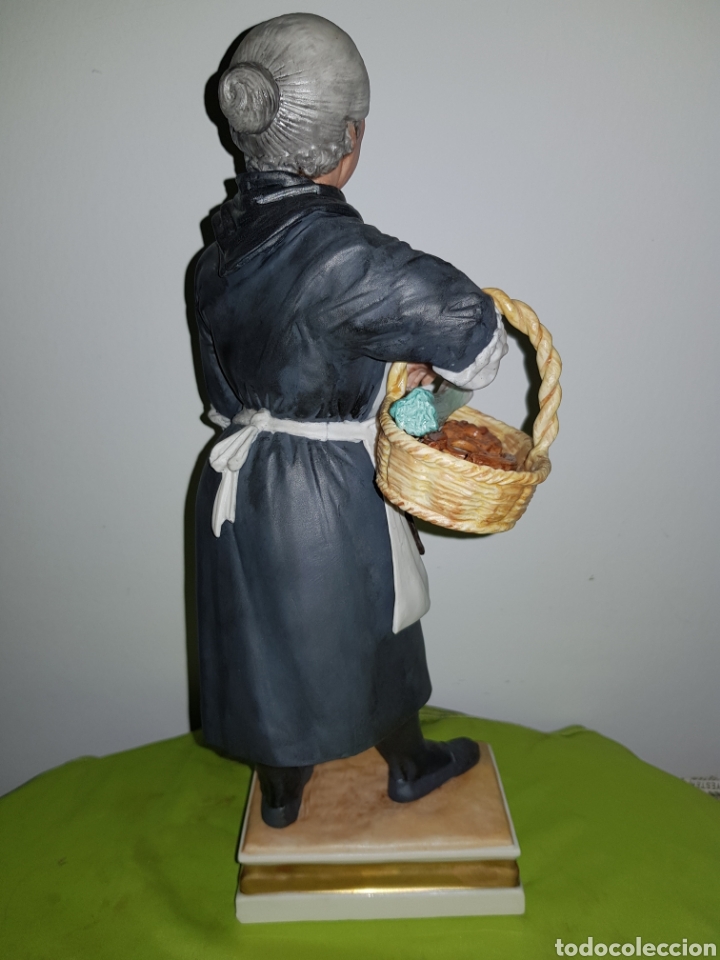 Arte: LA VENDEDORA DE CHURROS de ALGORA. Perfecta - Foto 3