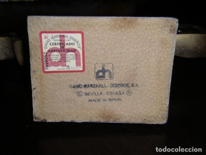 Arte: FIGURA BRONCE DAVID MARSHALL SEVILLA - Foto 6