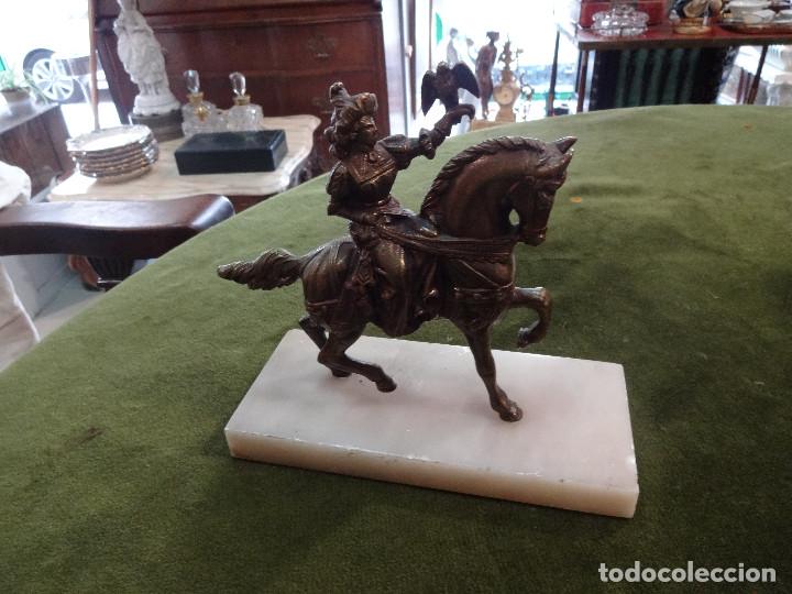 Arte: Figura a caballo en bronce. REF-1000 - Foto 1