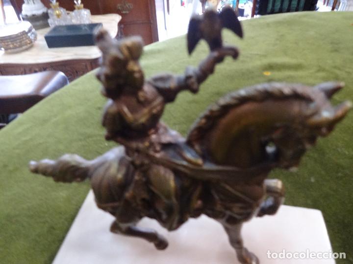 Arte: Figura a caballo en bronce. REF-1000 - Foto 2